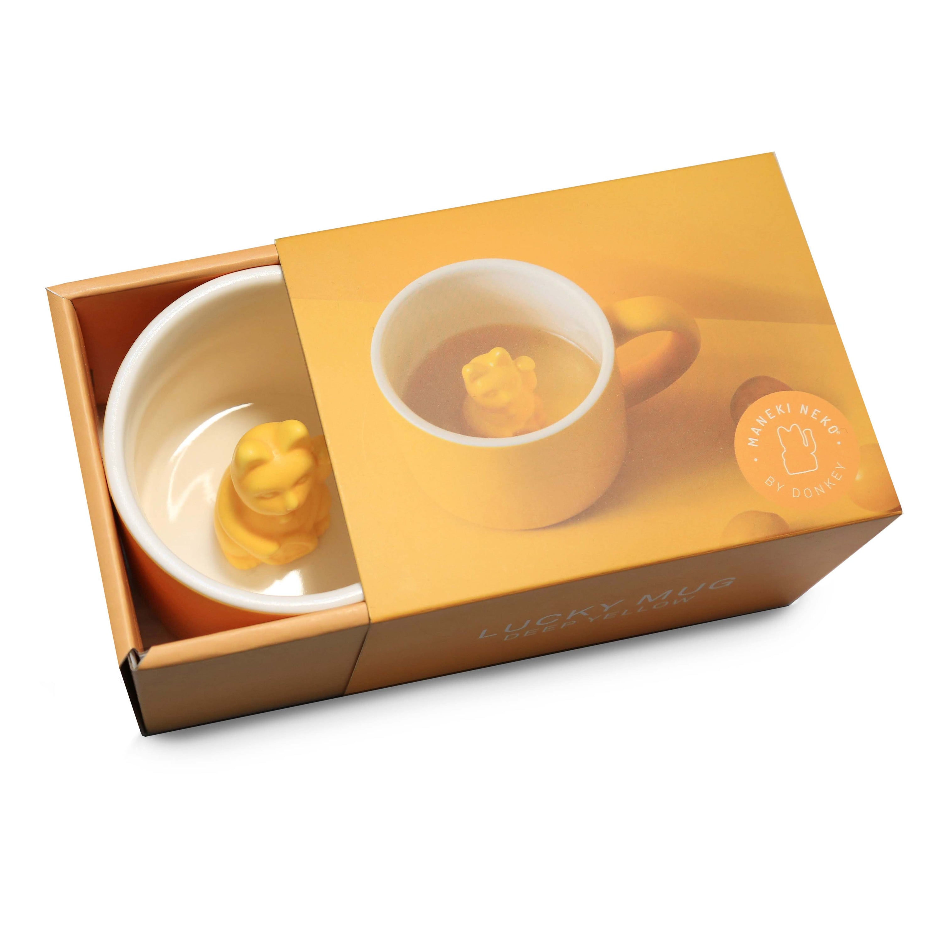 MANEKI NEKO Lucky Mug | Deep Yellow