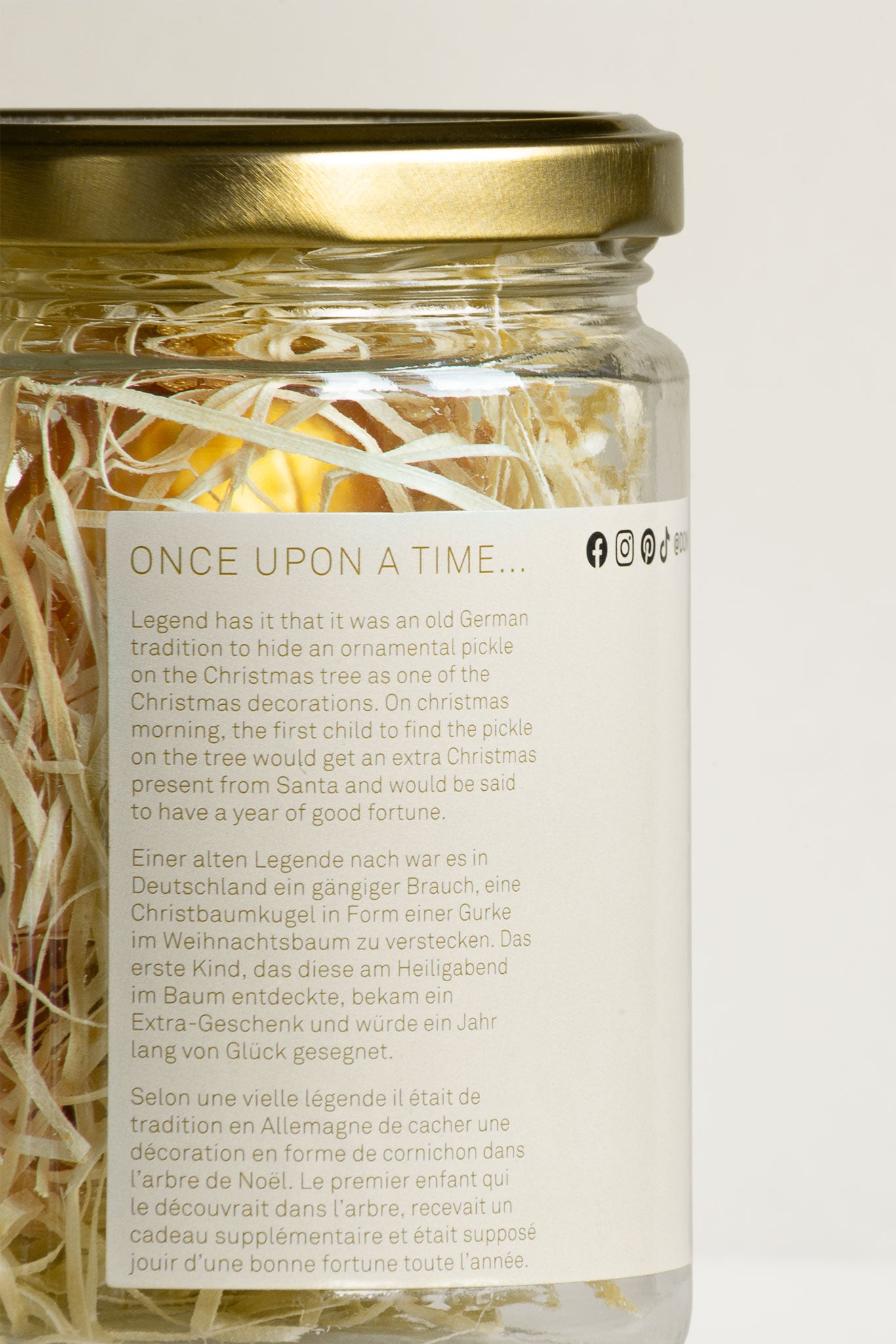 Christmas Pickle Yellow