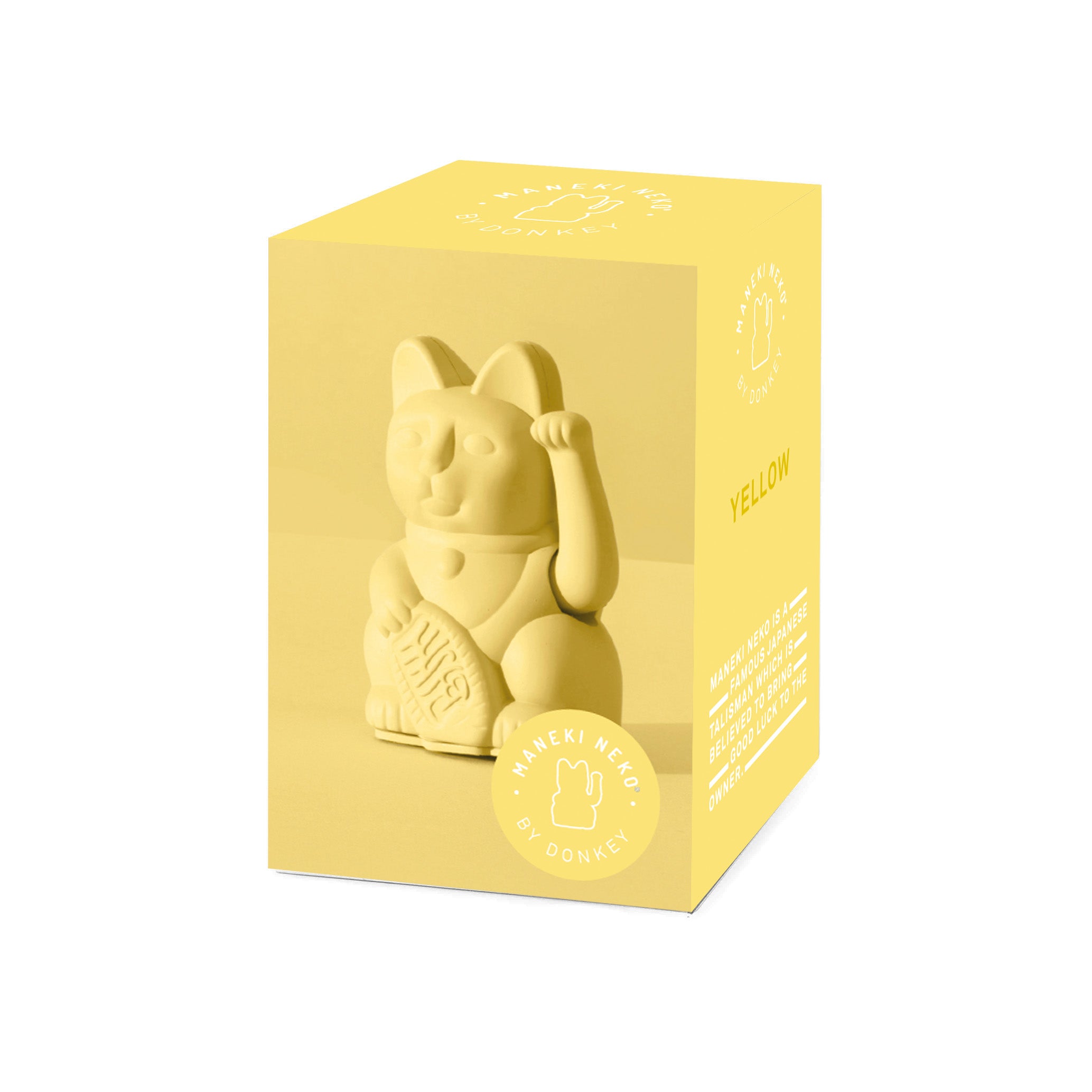 Lucky Cat Mini Yellow
