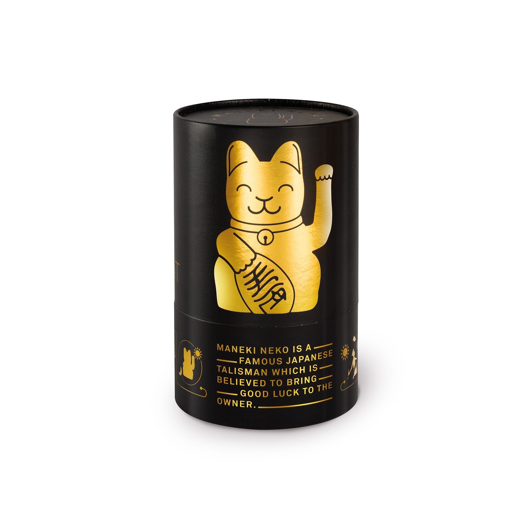 Lucky Cat Glossy Gold