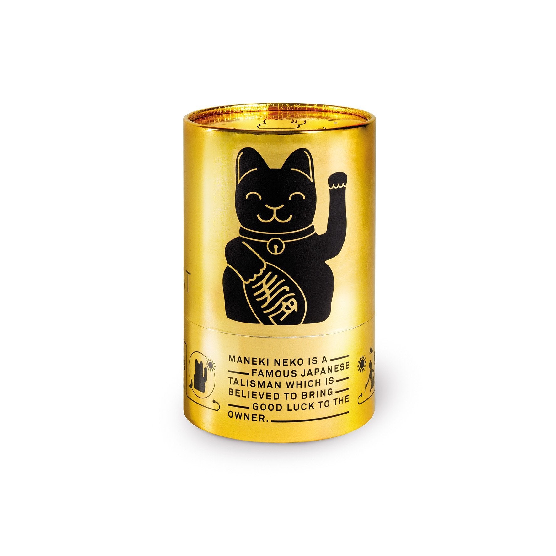 Lucky Cat Glossy Black