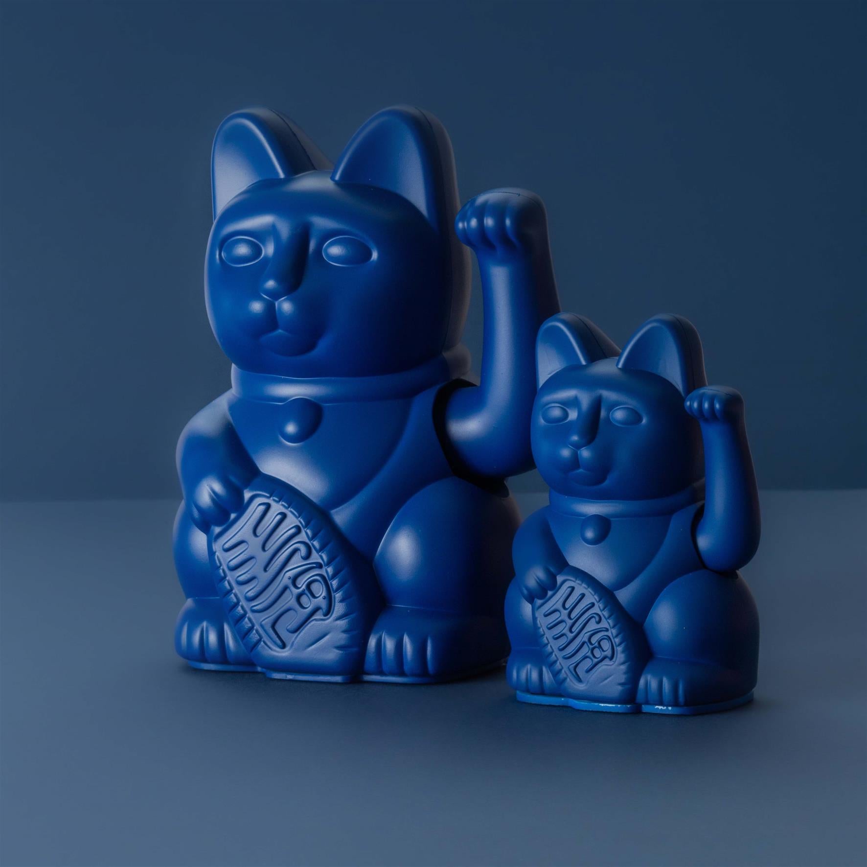 Lucky Cat Mini Dark Blue