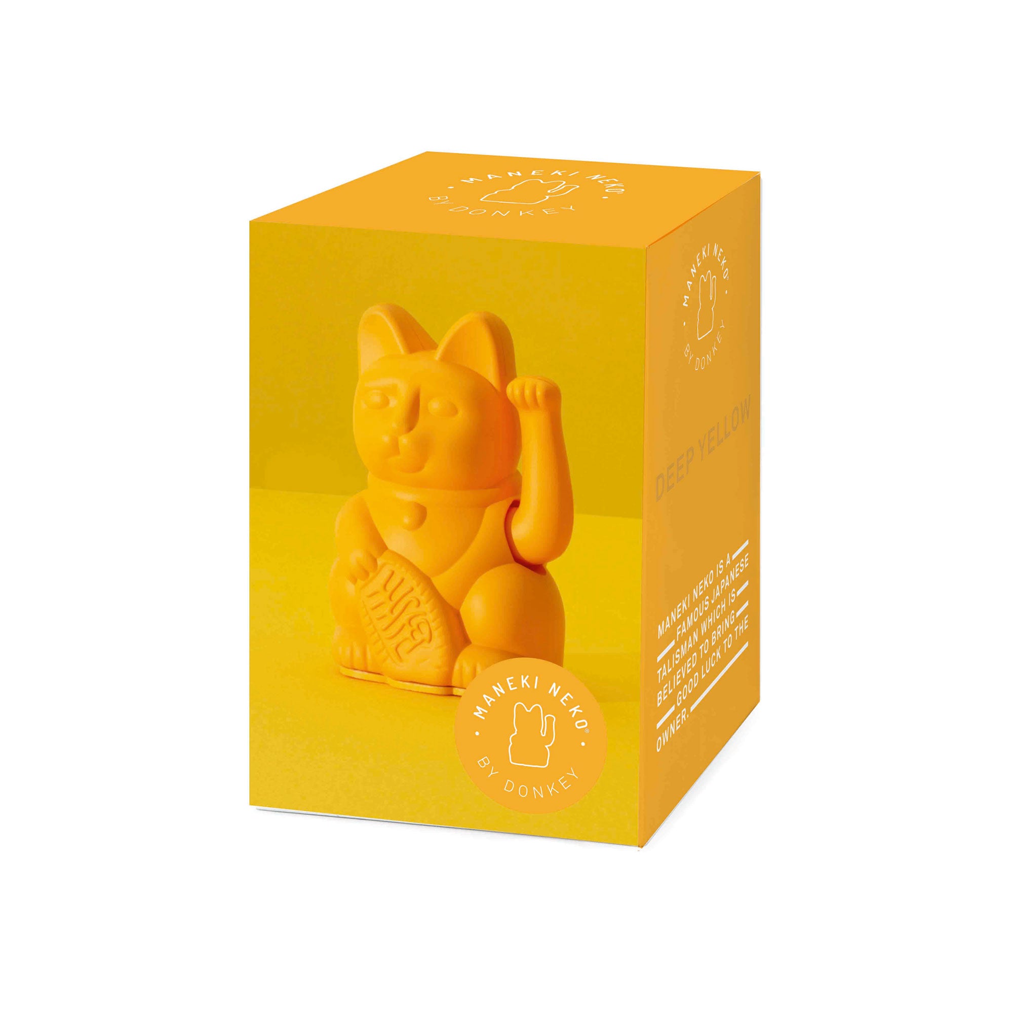 Lucky Cat Mini Deep Yellow
