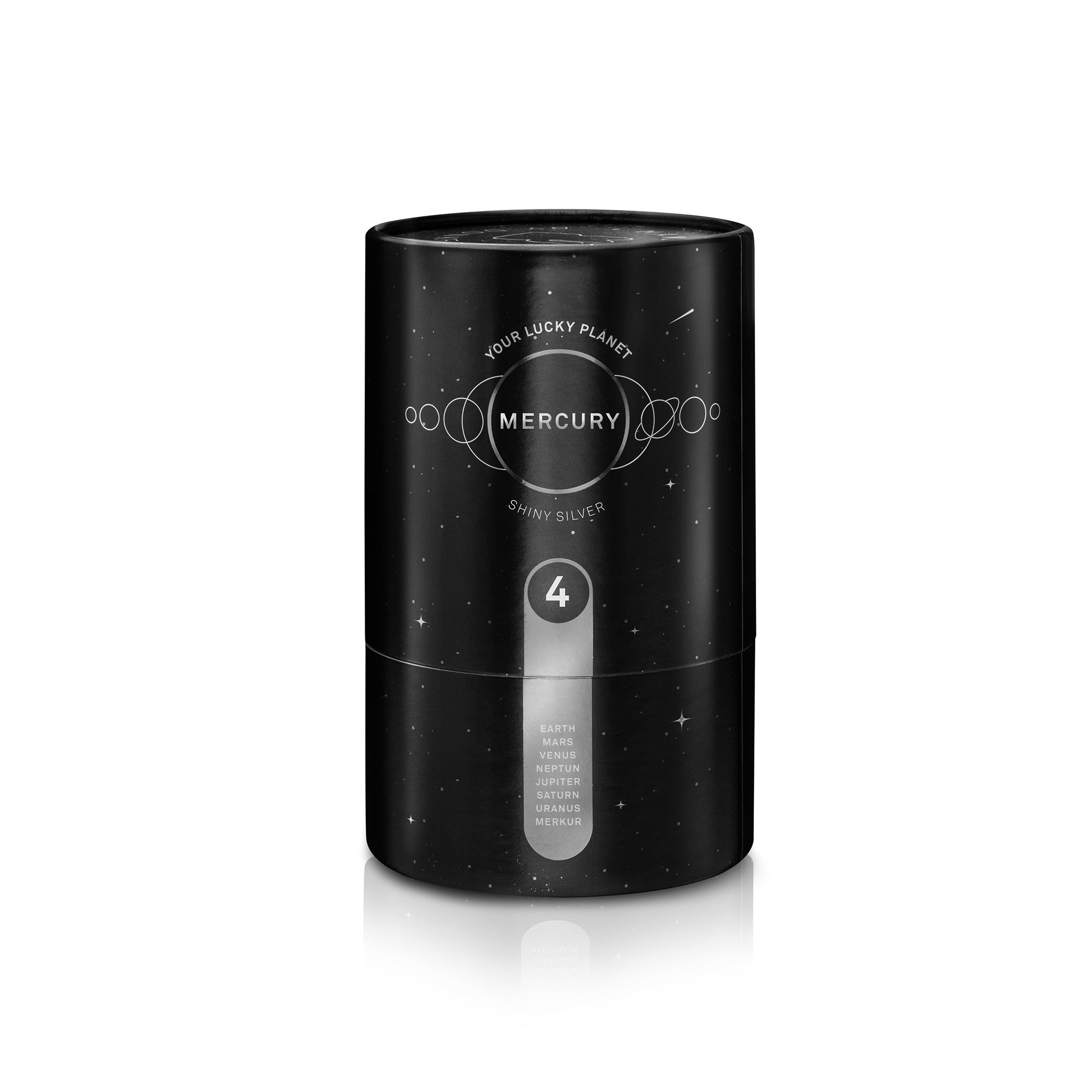 Lucky Cat Cosmic Edition Mercury Shiny Silver