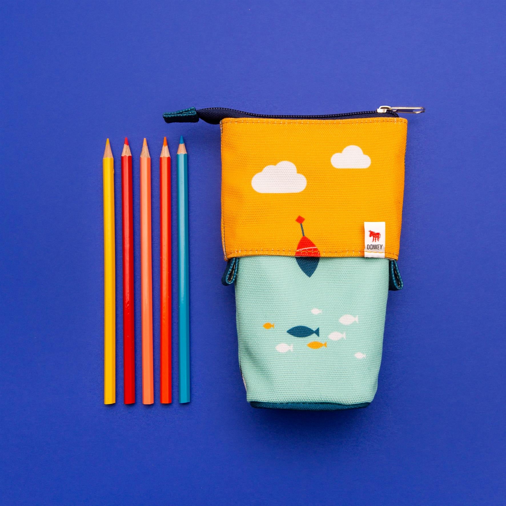 Pop Up Pencil Case Boat