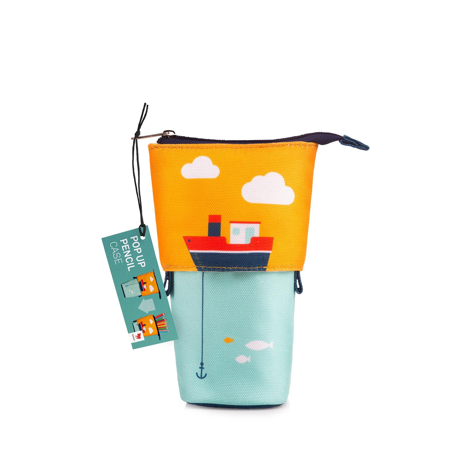 Pop Up Pencil Case Boat