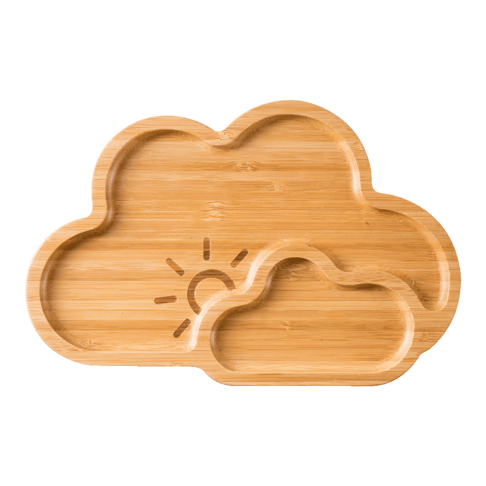 Bamboo Plate Cloud Nine