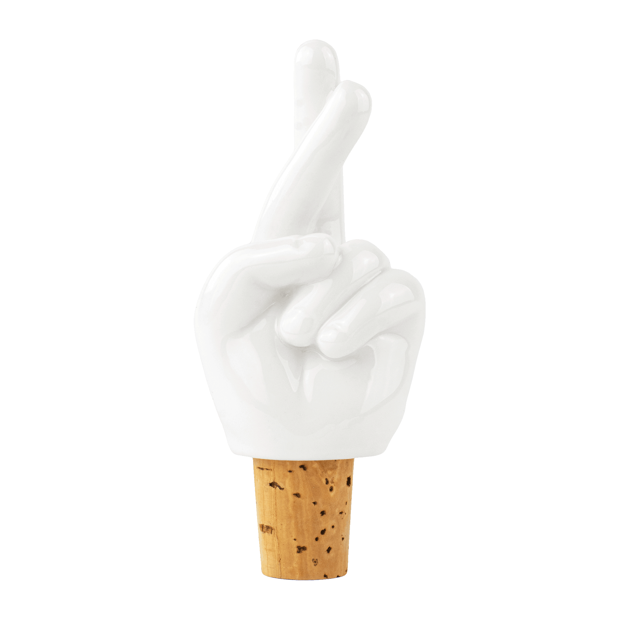 Bottle Sealer Fingers Crossed