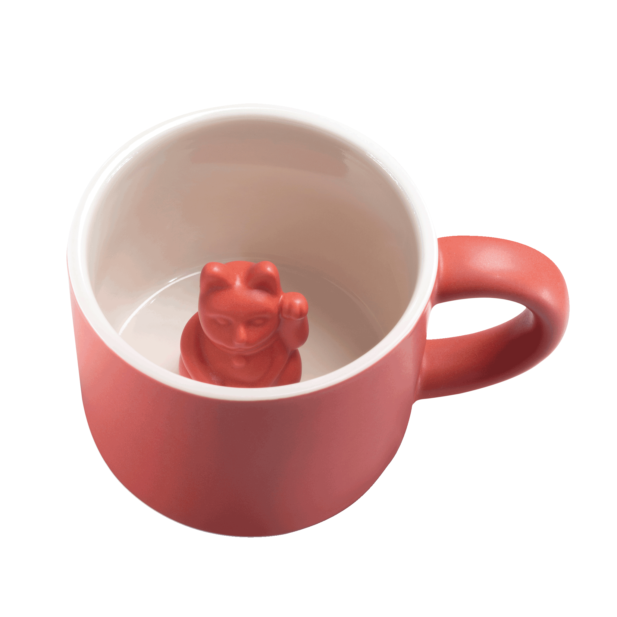 MANEKI NEKO Lucky Mug Red