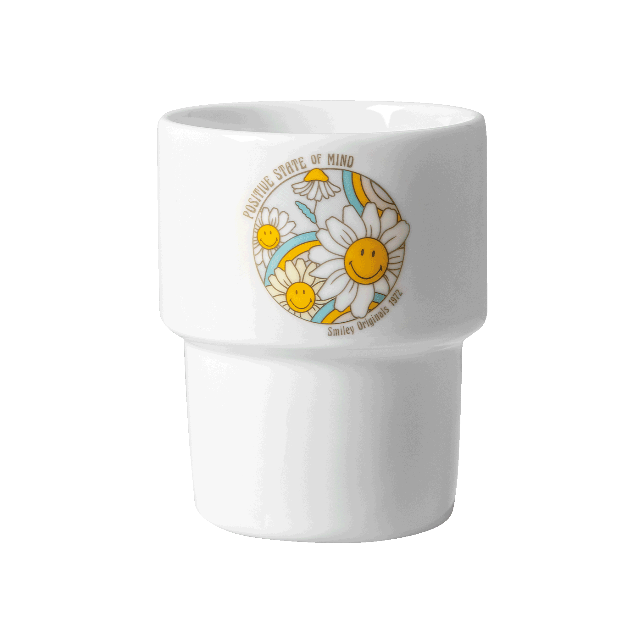 SMILEY® Positive Mind Mug | Flowers