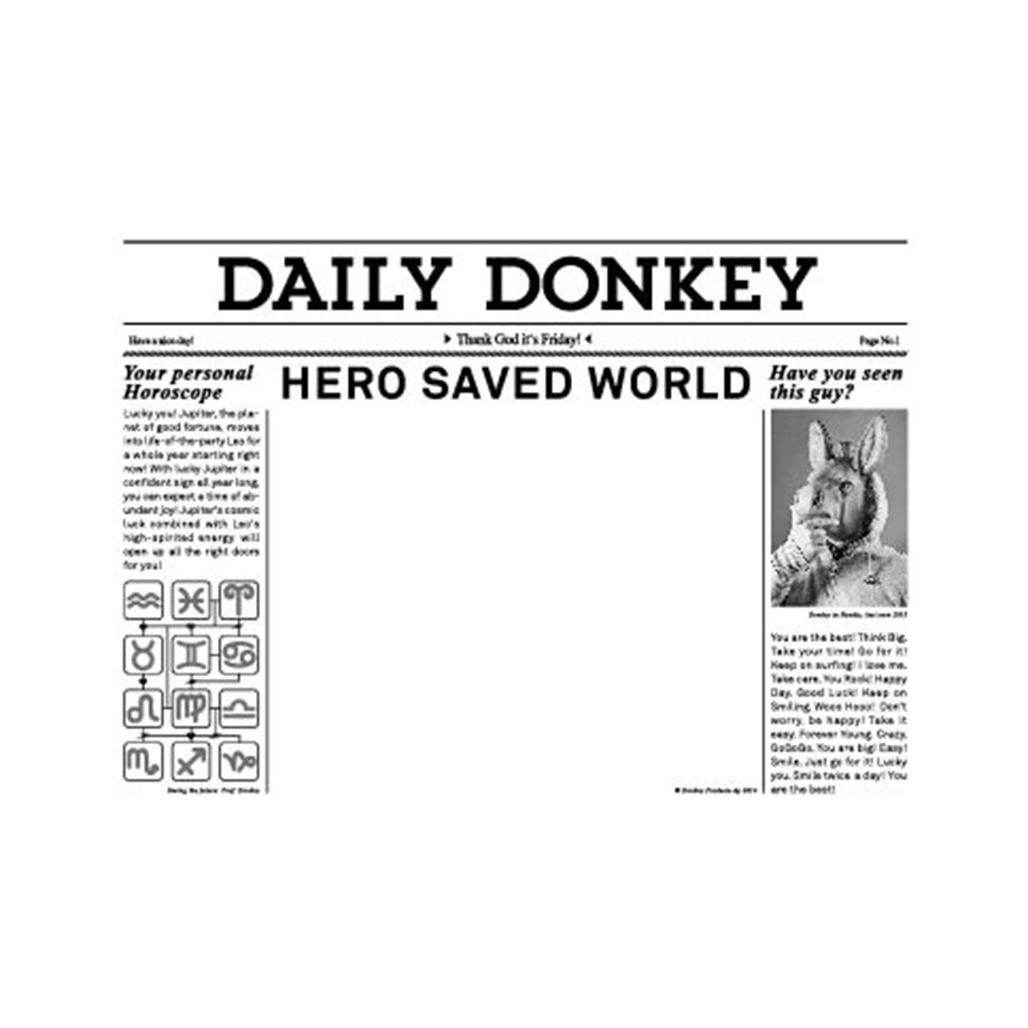 Fridge Frame Daily Hero